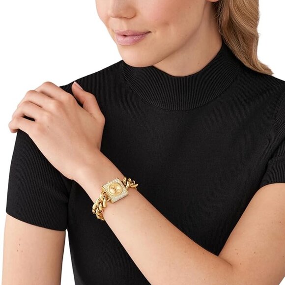 Michael Kors MK Chain Lock Women's Watch - Picture 5 of 6